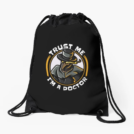 Plague Doctor Plague Doctor Mask Medicines Drawstring Bags