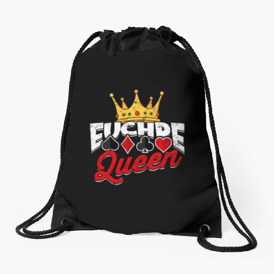 Card Game Games Playing Card Poker Euchre Drawstring Bags