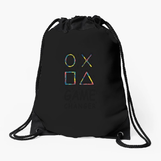 game changer Drawstring Bags