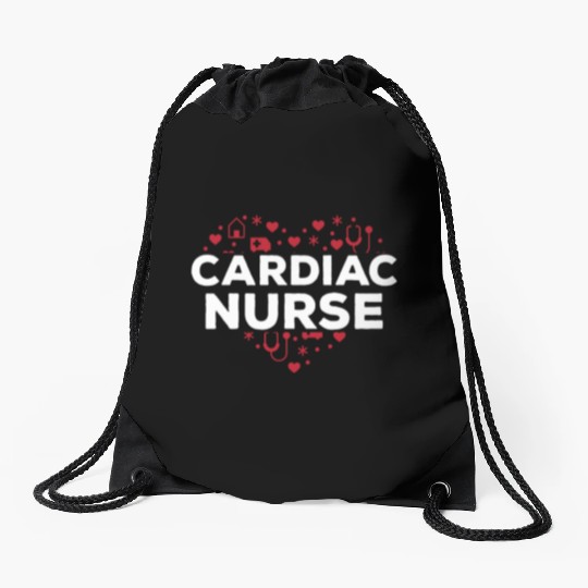 Cardiac Nurse Drawstring Bags