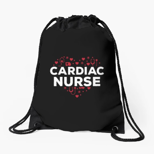 Cardiac Nurse Drawstring Bags