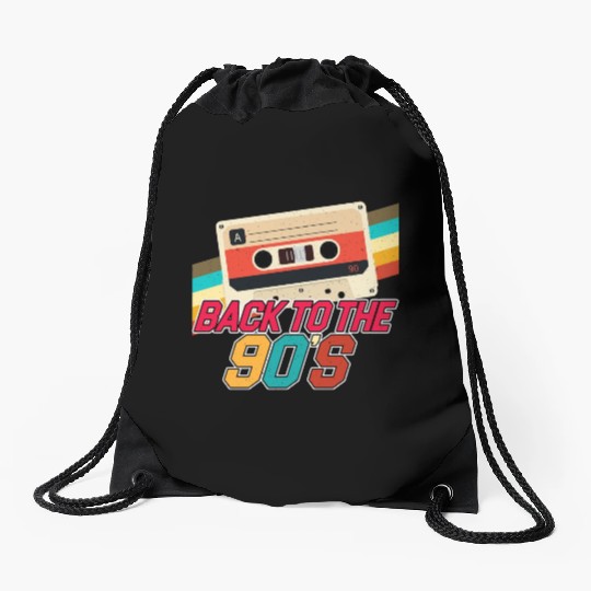 Back to the 90s - Retro Drawstring Bags