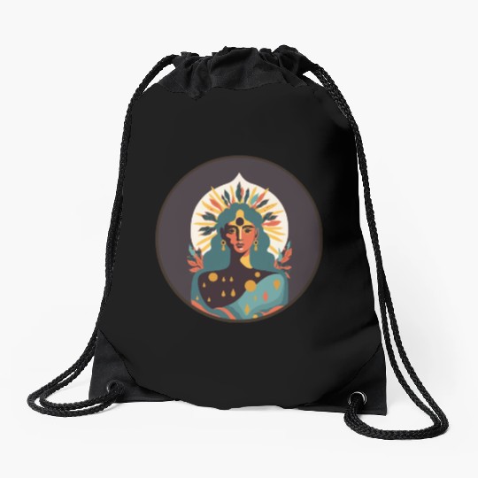Take a Hike, Discover the Beauty of Nature Drawstring Bags