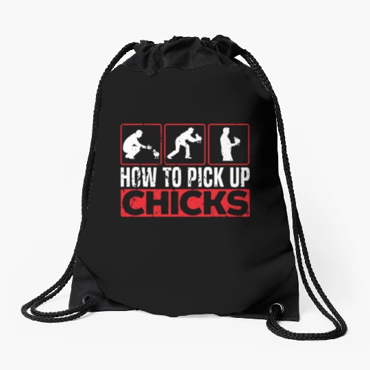 Chicken Farmer Chicken Whisperer Farm Animal Drawstring Bags