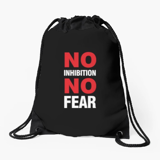 Bold Fearless Drawstring Bags