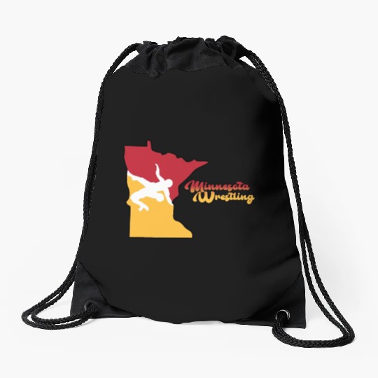 Minnesota Wrestling Drawstring Bags