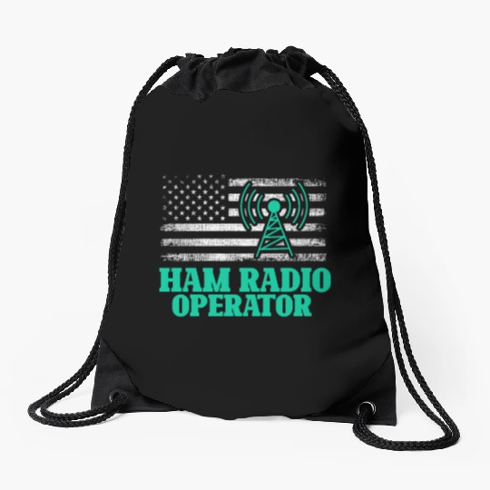 Ham Radio Operator Drawstring Bags