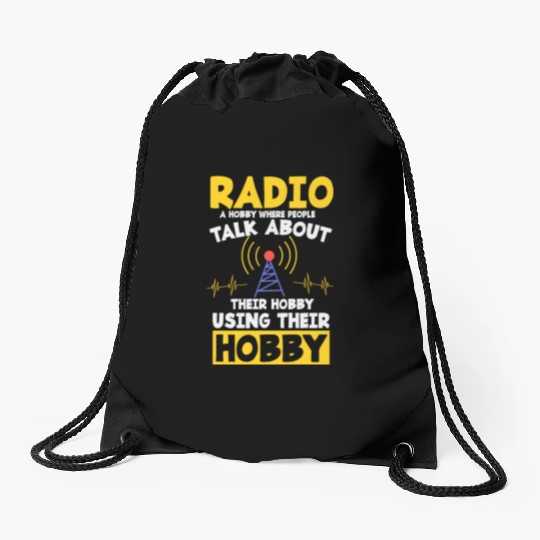 Amateurfunk Radio Amateur Ham Radio Drawstring Bags