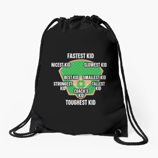 Baseball Lover Baseball Player Baseball Coach Drawstring Bags
