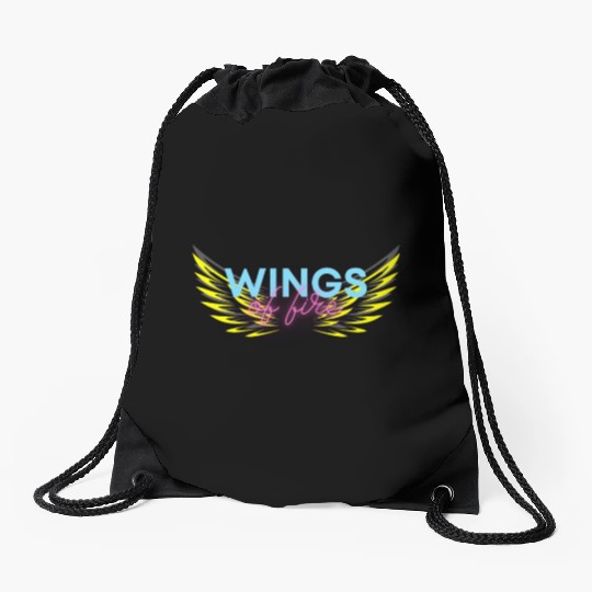 Wings of fire Drawstring Bags