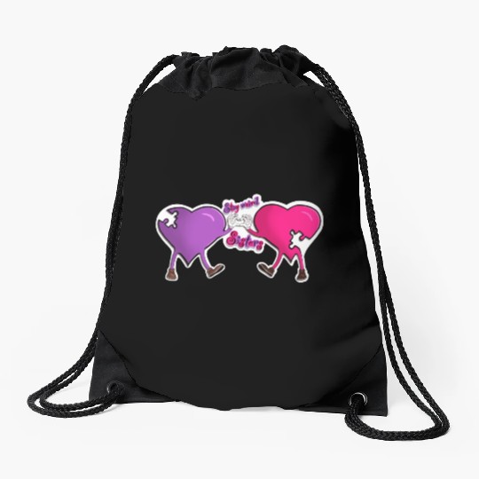 Stay weird Drawstring Bags