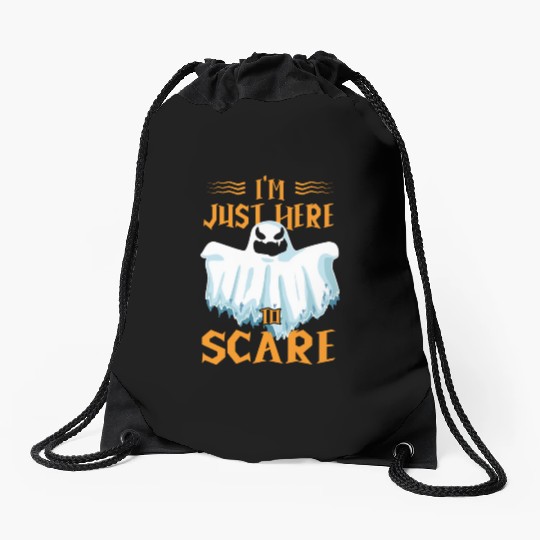 Halloween Paranormal Ghost Hunters Horror Fans Drawstring Bags