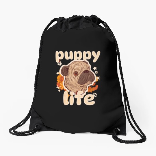 Puppy Lite i Love Dogs Unisex Drawstring Bags