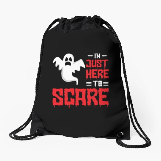 Halloween Paranormal Ghost Hunters Horror Fans Drawstring Bags