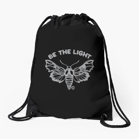 Be The Light Drawstring Bags
