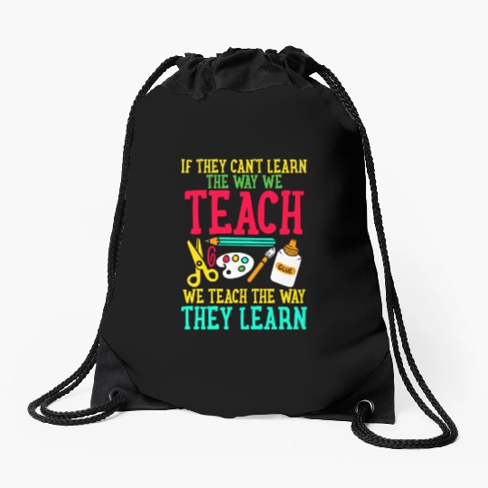 SPED Teacher Special Education Drawstring Bags