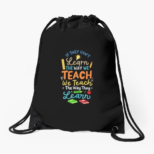 SPED Teacher Sped Educator Special Education Drawstring Bags