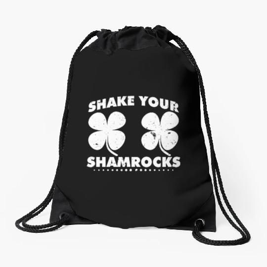 St Patrick Saint Patrick s Day Irish Green Ireland Drawstring Bags