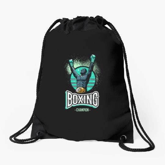 Boxing Champion | Championship Winner Fighter Drawstring Bags