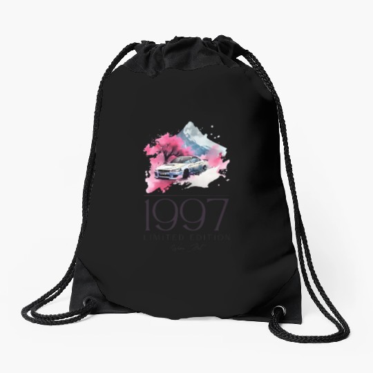 Tokyo 1997 Drawstring Bags