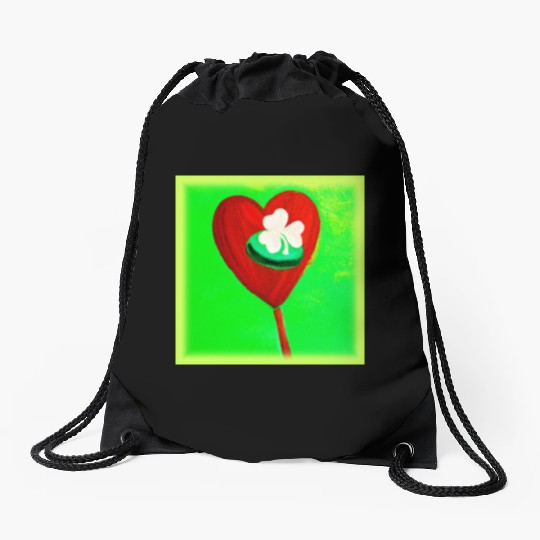 Irish Painting Artwork. Buy Now Drawstring Bags