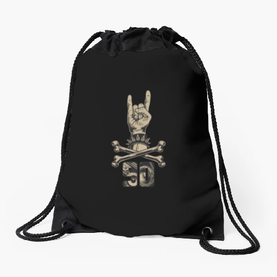 1990 s 90 s Rock Music Retro Vintage Old School. Drawstring Bags