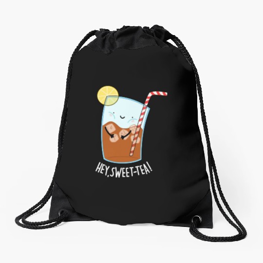 Hey Sweet Tea Cute Iced Tea Drawstring Bags