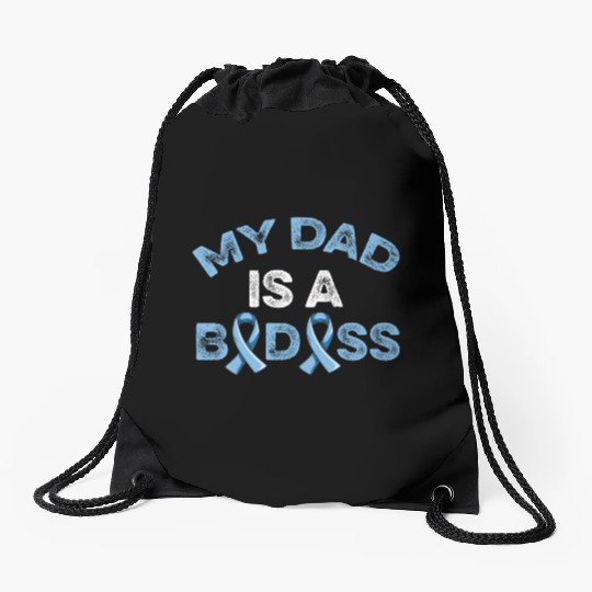 Fight Prostate Cancer Design For A Son Of A Drawstring Bags