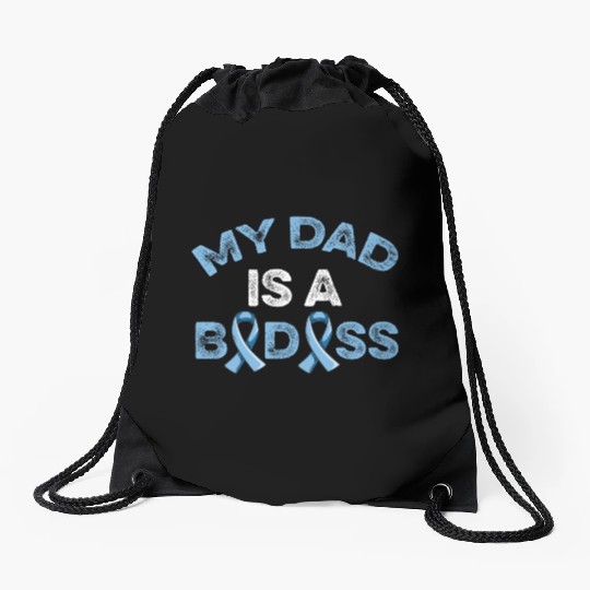 Fight Prostate Cancer Design For A Son Of A Drawstring Bags