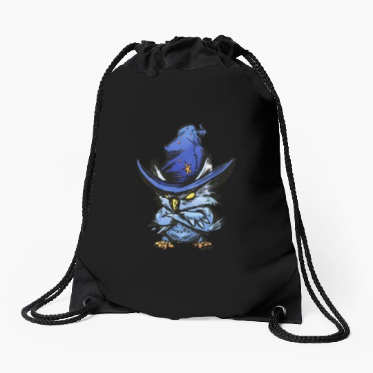 Witchy Owl Drawstring Bags