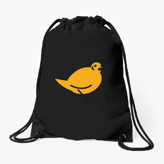 a quail bird Drawstring Bags