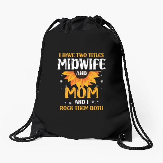 Doula Midwifery Birth Childbirth Pregnancy Midwife Drawstring Bags
