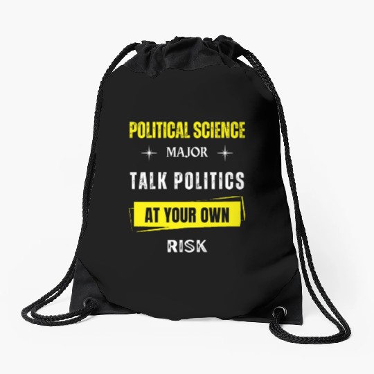 Political Science Major Drawstring Bags