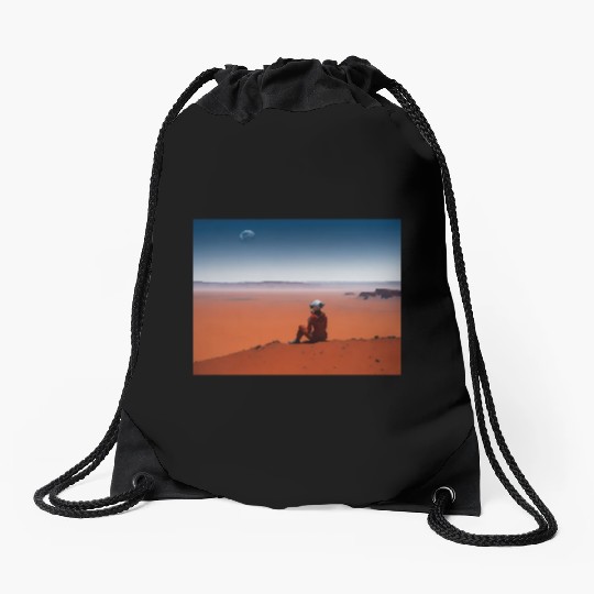 Life on the Edge: The Beauty and Fragility of Mars Drawstring Bags