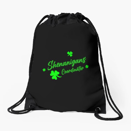Shenanigans Coordinator Teacher St Patrick'S Day Drawstring Bags