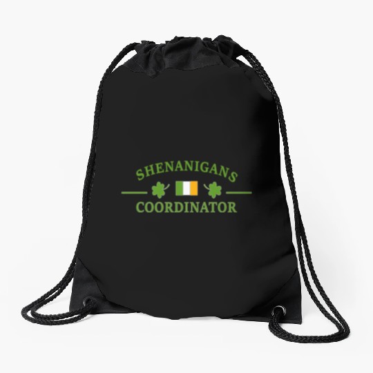 Shenanigans Coordinator Teacher St Patrick'S Day Drawstring Bags