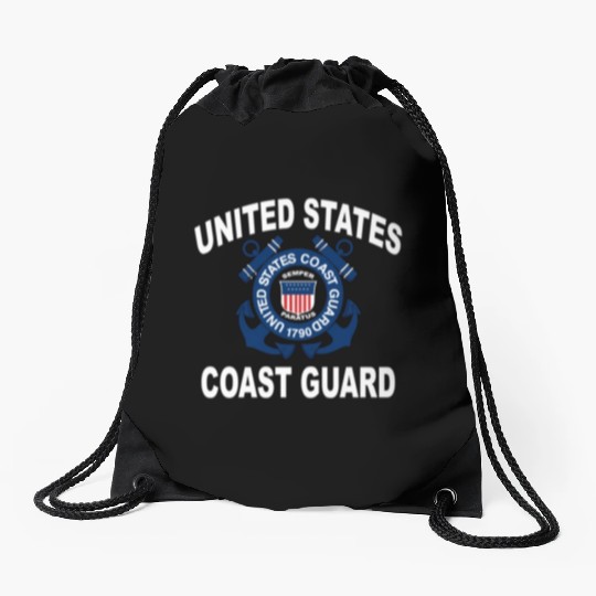 Us Coast Guard Uscg Alumni And Drawstring Bags