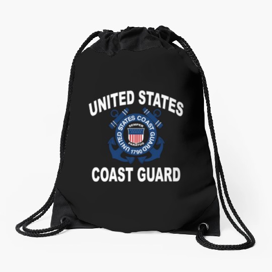 Us Coast Guard Uscg Alumni And Drawstring Bags