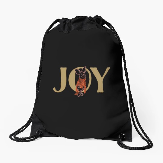 Piglet Joy Drawstring Bags
