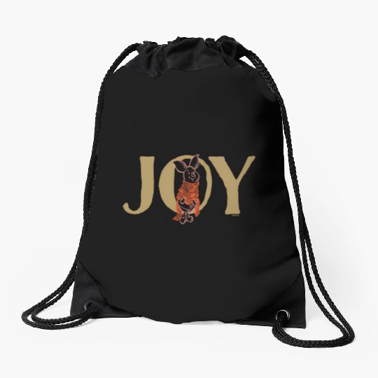 Piglet Joy Drawstring Bags
