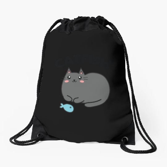 CATFISH 1 Drawstring Bags