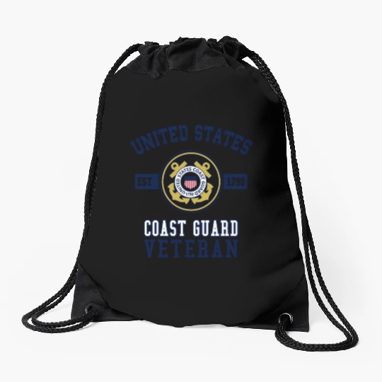 Proud Us Veteran Swea Military Drawstring Bags