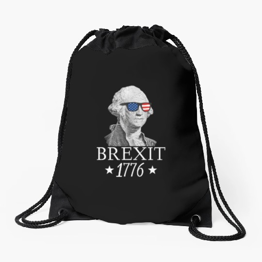Brexit 1776 George Washington Revolution Usa Indep Drawstring Bags