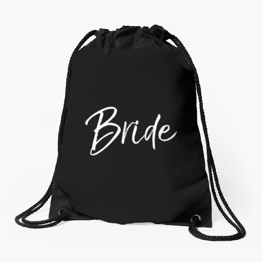 Getting Ready Bride Groom Wedding Bride Drawstring Bags