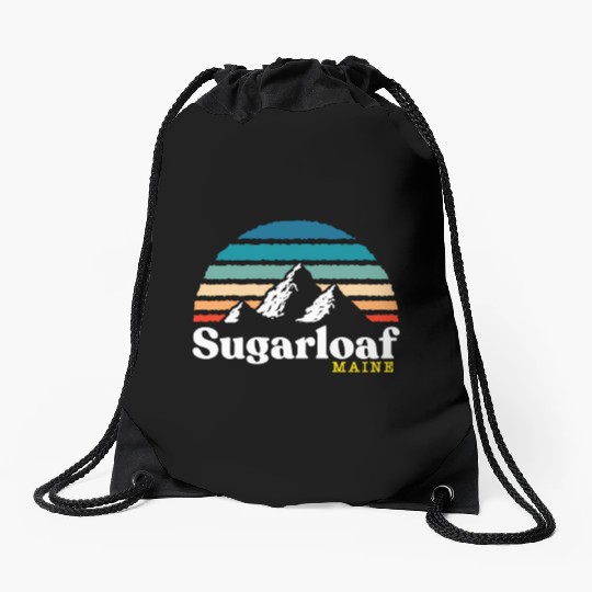Sugarloaf Maine Usa i Resort 1980S Drawstring Bags