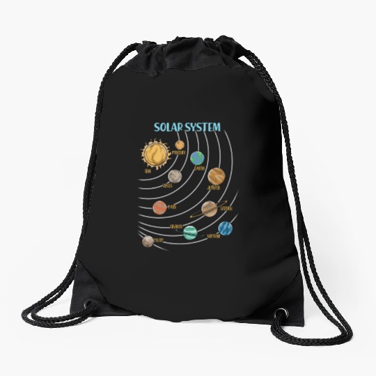 Our Solar System Science Education Drawstring Bags