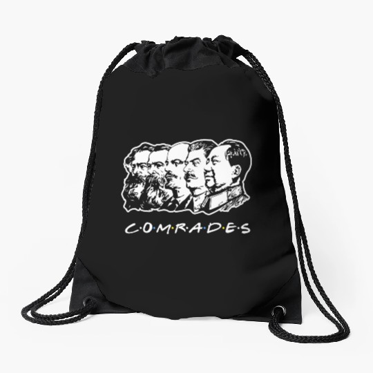 Communist Comrades Friends Drawstring Bags