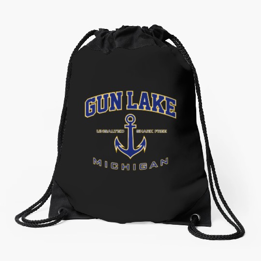 Gun Lake Mi For Drawstring Bags