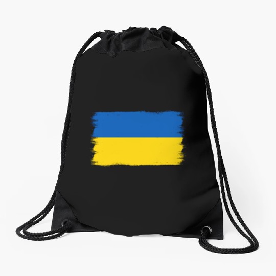 Ukrainian Flag Ukraine Drawstring Bags
