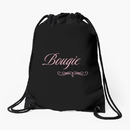 Bougie Villain Drawstring Bags